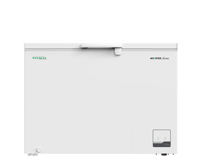 11.0 cu.ft. Chest Freezer Inverter|digital temperature control|solid top door  with sliding glass|handle with key lock|energy efficient|fast cooling|clean back design|inner white cabinet|2.7ft.|38kg|ETCF110IV/C